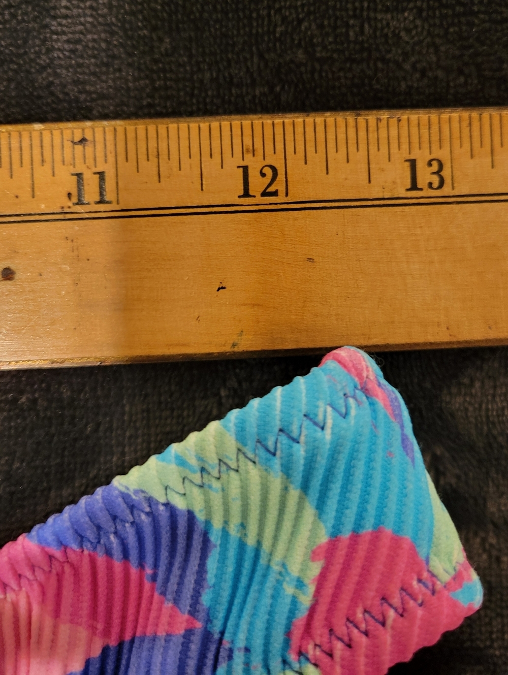 Honey Swim Multicolor Ribbed Triangle Bikini Set - Picture 7 of 7